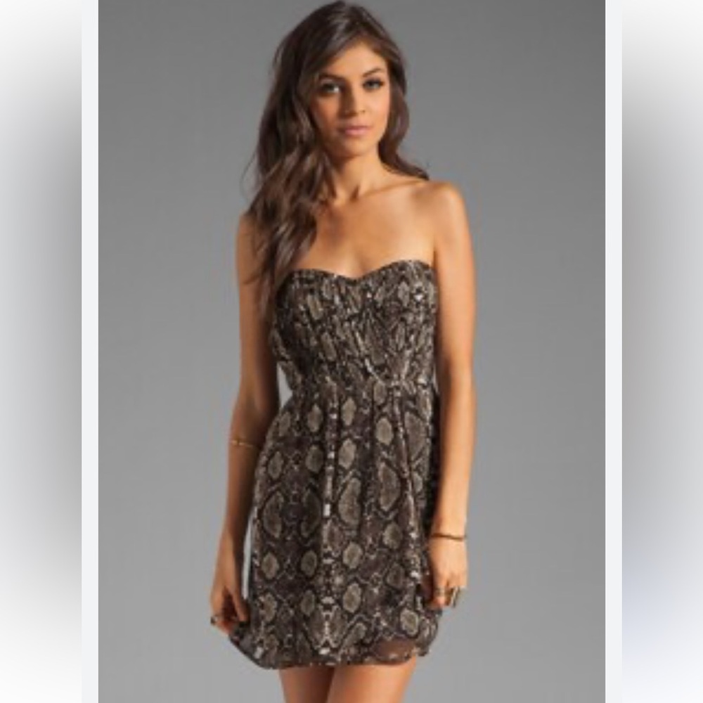 VERONA STRAPLESS PARTY DRESS, Twelfth Street By Cynthia Vincent